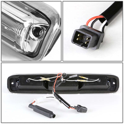 D-Motoring - Third Brake Light - LED - Chrome Housing - Plug-n-Play - Chevy Silverado / GMC Sierra - 4