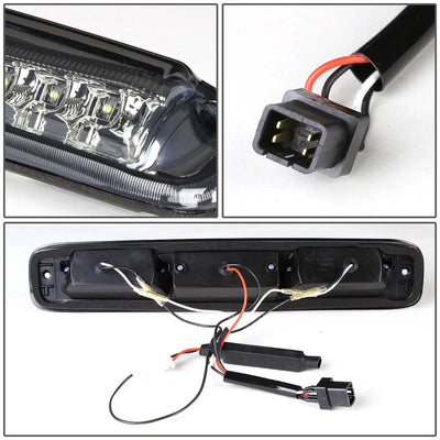 D-Motoring - Third Brake Light - LED - Smoked Lens - Plug-n-Play - Chevy Silverado / GMC Sierra - 4
