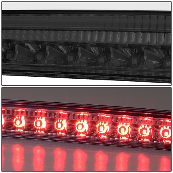 09-17 Chevy Traverse GMC Acadia Third Brake Light - LED - Smoked Lens - 3BL-GMCACA09-LED-SM - 3