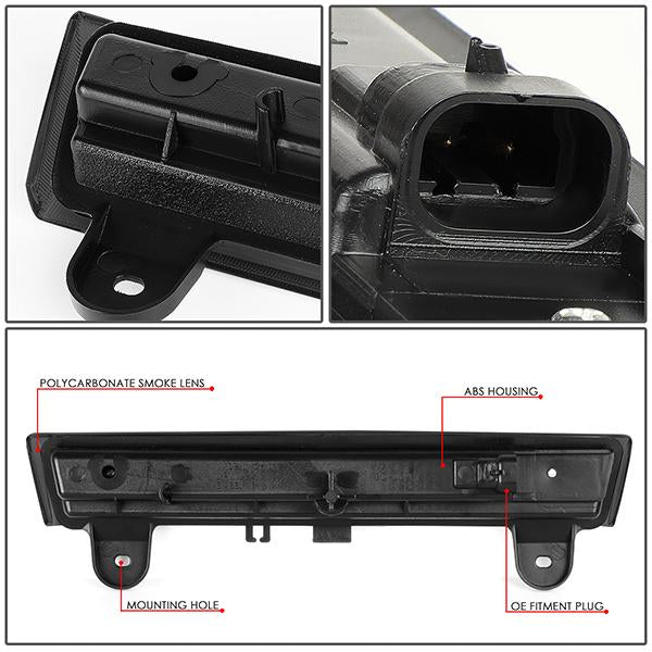 00-06 Suburban Tahoe Yukon Third Brake Light - 3D LED Bar - Smoked Lens - Plug-n-Play - 5