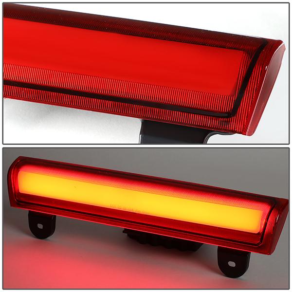 00-06 Suburban Tahoe Yukon Third Brake Light - 3D LED Bar - Red Lens - 3