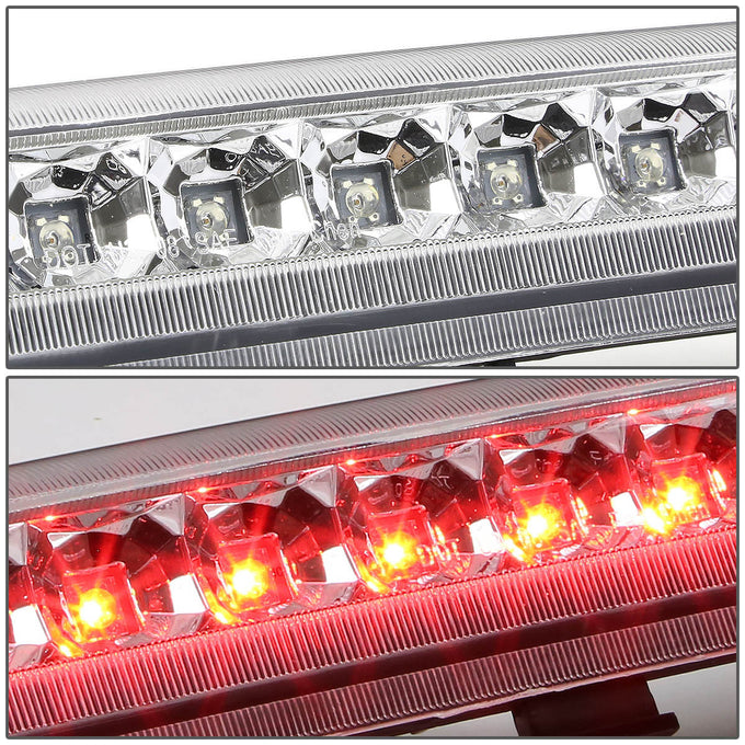 D-Motoring - Third Brake Light - LED - Chrome Housing - Plug-n-Play - Chevy Suburban 1500 / 2500 / GMC Yukon XL 1500 / 2500 / GMC Yukon / Chevy Tahoe - 4