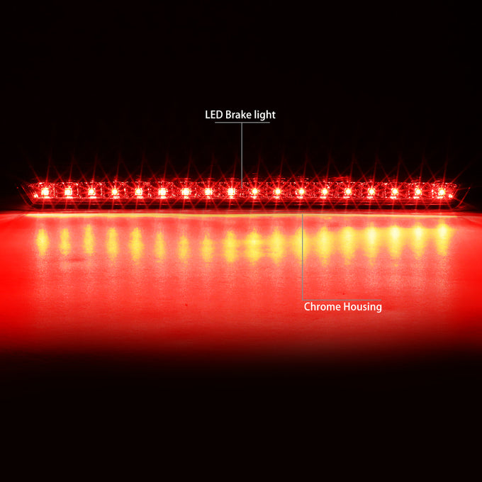 D-Motoring - 15-17 Chevy Suburban TahoeThird Brake Light - LED - Clear Lens - Plug-n-Play - 2