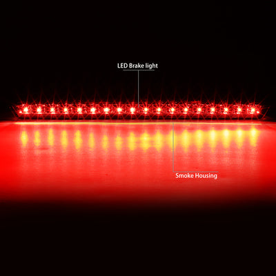 D-Motoring - 15-17 Chevy Suburban TahoeThird Brake Light - LED - Smoked Lens - Plug-n-Play - 2