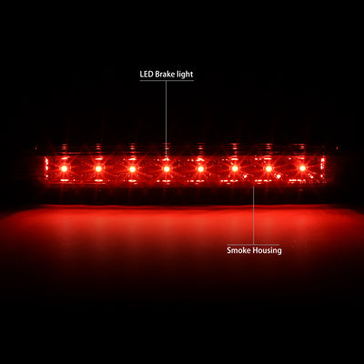D-Motoring - Third Brake Light - LED - Smoked Lens - Plug-n-Play - Chevy Equinox / GMC Terrain - 2