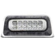 D-Motoring - Third Brake Light - LED - Chrome Housing - Plug-n-Play - Chevy S10 Standard Cab / GMC Sonoma Standard Cab / Isuzu Hombre Standard Cab - 3