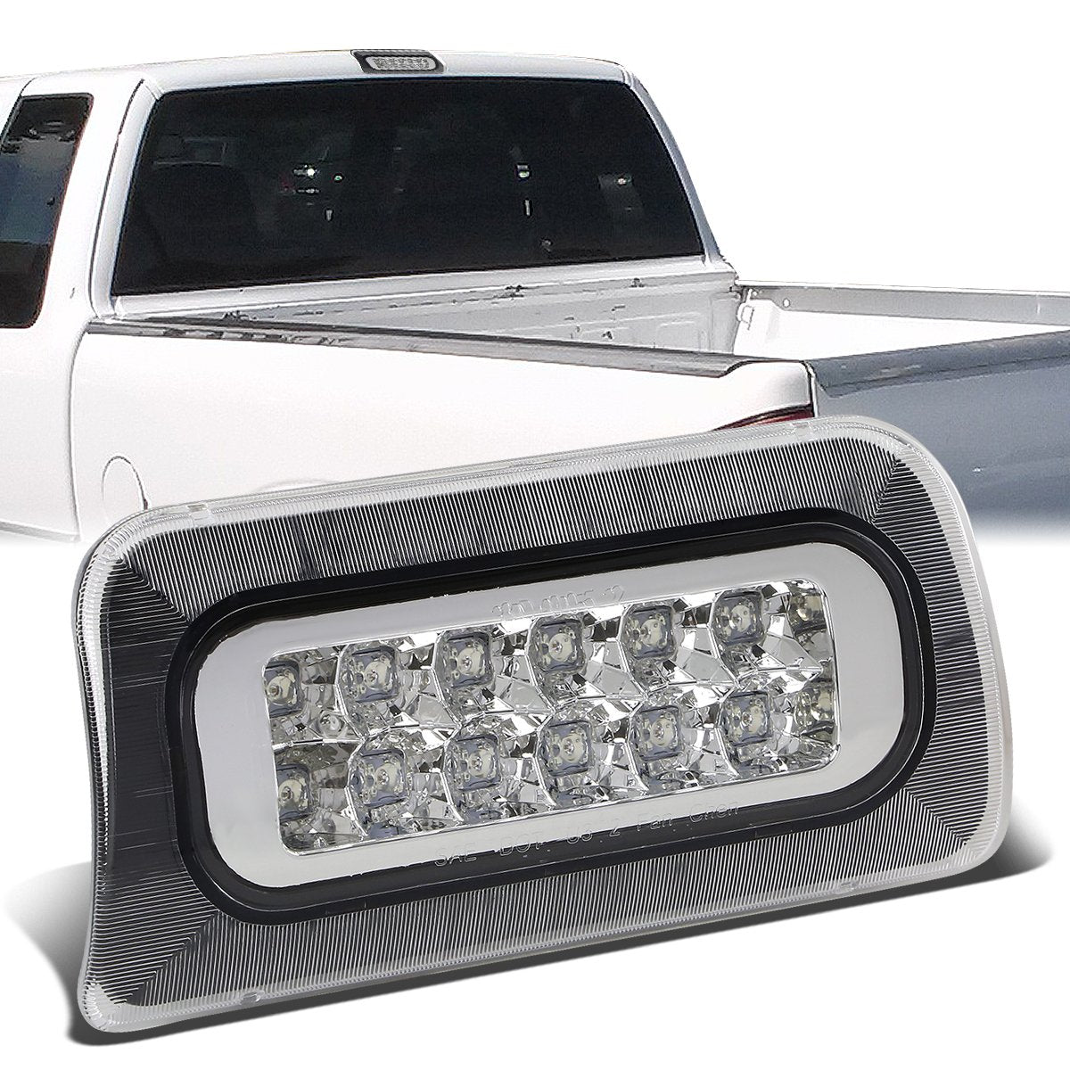 LED 3rd Brake Light <br>94-03 Chevy S10 GMC Sonoma, 96-00 Isuzu Hombre