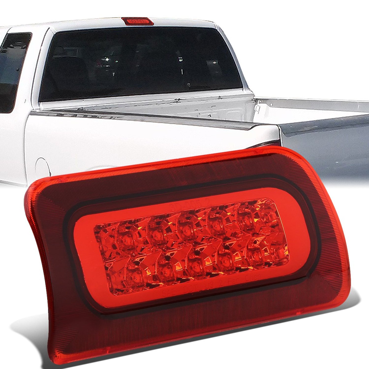 LED 3rd Brake Light <br>94-03 Chevy S10 GMC Sonoma, 96-00 Isuzu Hombre