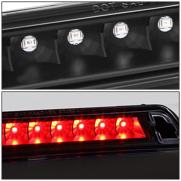 06-14 Honda Ridgeline Third Brake Light - Full LED - Clear Lens - Plug-n-Play - 3