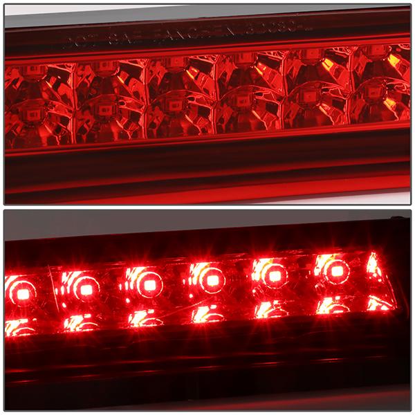 06-14 Honda Ridgeline Third Brake Light - Full LED - Red Lens - Plug-n-Play - 3