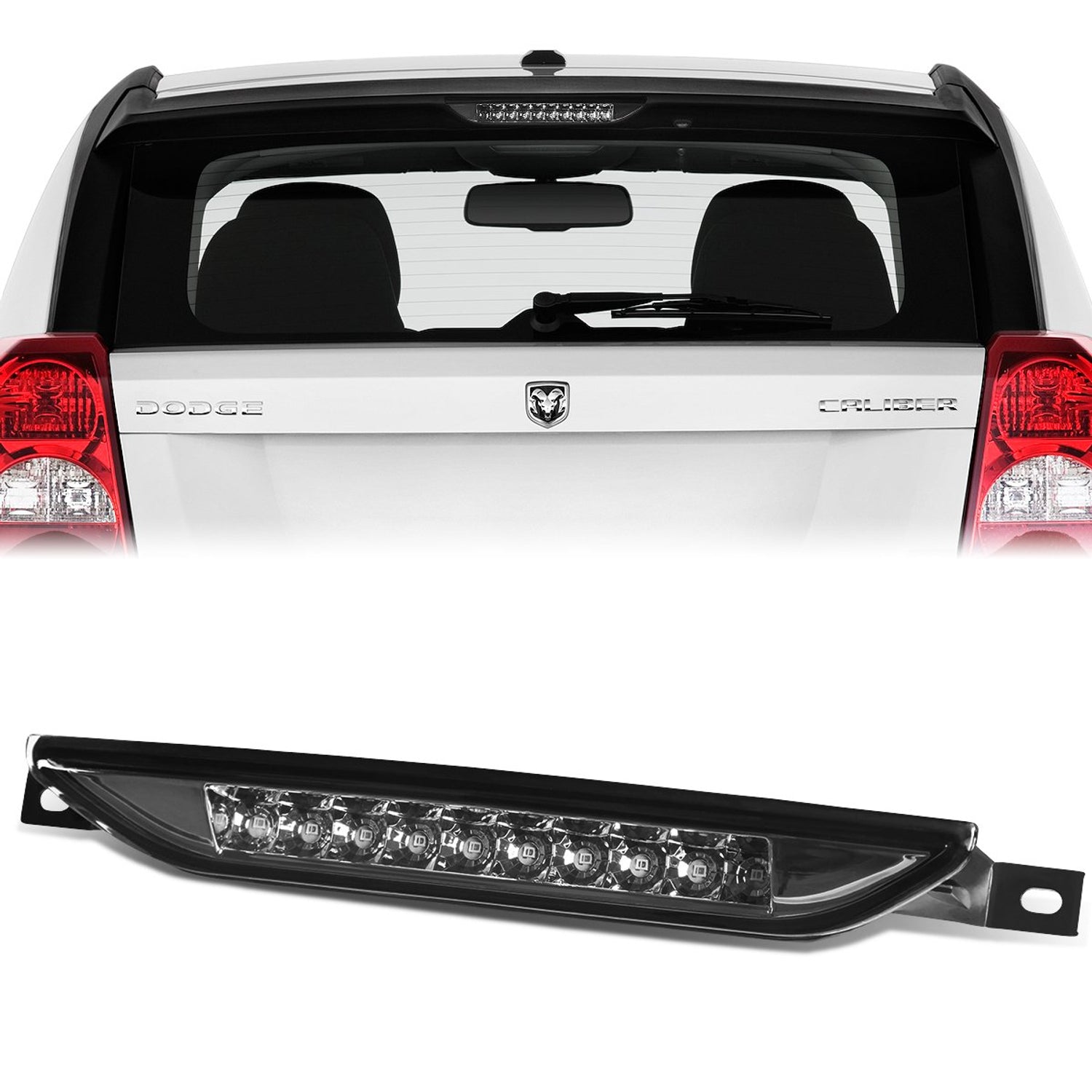 LED 3rd Brake Light <br>11-17 Dodge Durango Jeep Grand Cherokee