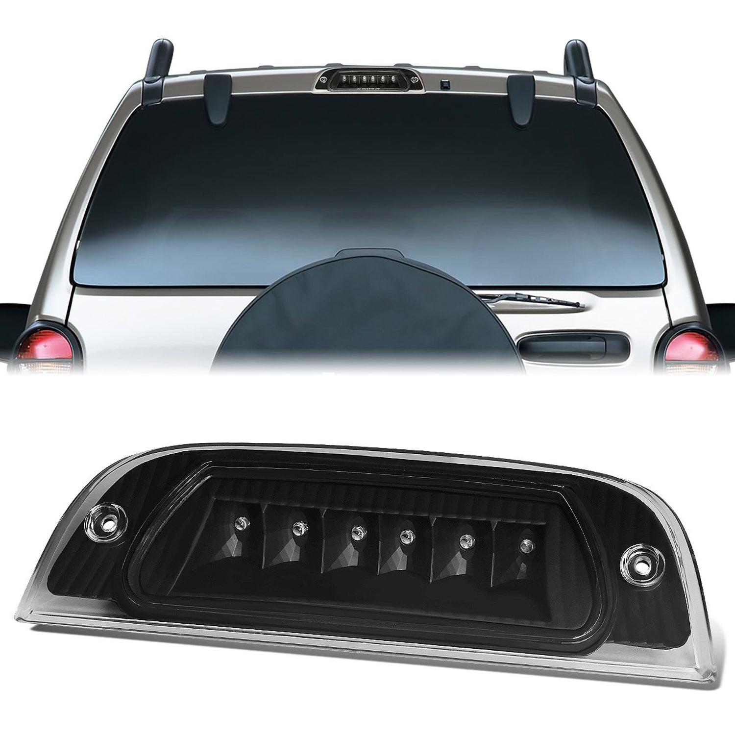 LED 3rd Brake Light <br>02-07 Jeep Liberty