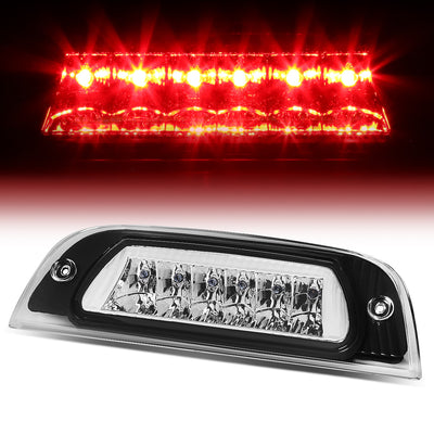 D-Motoring - Third Brake Light - LED - Chrome Housing - Plug-n-Play - 02-07 Jeep Liberty - 1