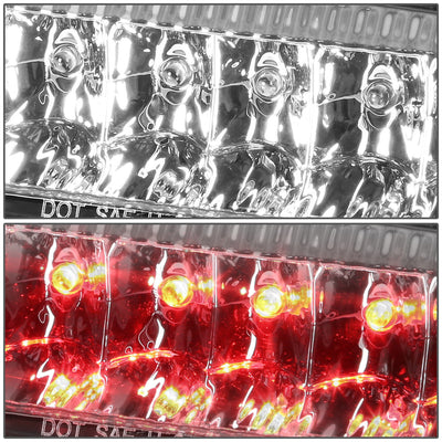 D-Motoring - Third Brake Light - LED - Chrome Housing - Plug-n-Play - 02-07 Jeep Liberty - 3