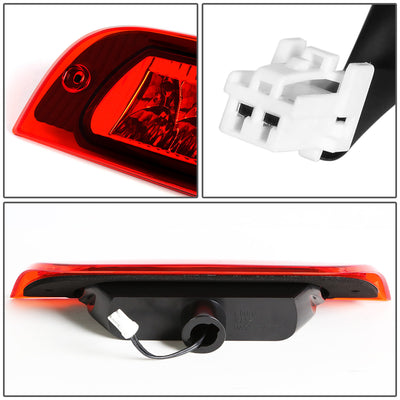 D-Motoring - Third Brake Light - LED - Red Lens - Plug-n-Play - 02-07 Jeep Liberty - 4