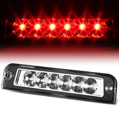 D-Motoring - Third Brake Light - LED - Chrome Housing - Plug-n-Play - 97-06 Jeep Wrangler - 1