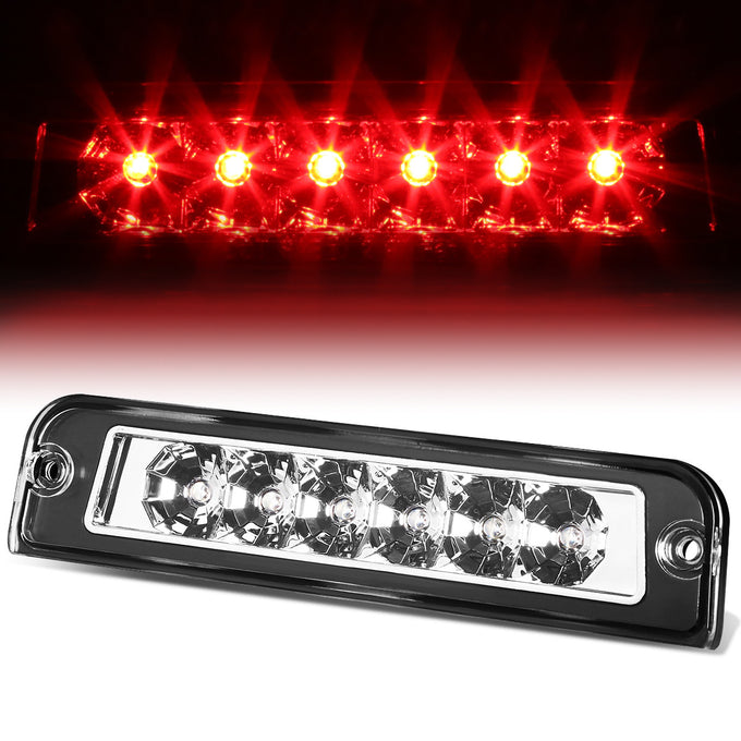 D-Motoring - Third Brake Light - LED - Chrome Housing - Plug-n-Play - 97-06 Jeep Wrangler - 1