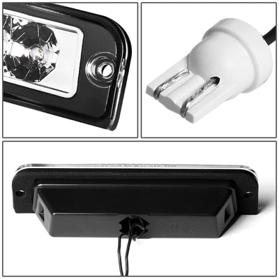 D-Motoring - Third Brake Light - LED - Chrome Housing - Plug-n-Play - 97-06 Jeep Wrangler - 4