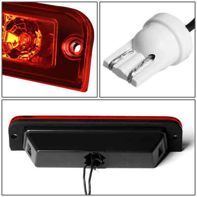 D-Motoring - Third Brake Light - LED - Red Lens - Plug-n-Play - 97-06 Jeep Wrangler - 4