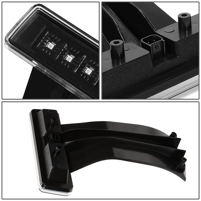 D-Motoring - Third Brake Light - LED - Black Housing - Plug-n-Play - 07-17 Jeep Wrangler - 4