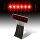 D-Motoring - Third Brake Light - LED - Red Lens - Plug-n-Play - 07-17 Jeep Wrangler - 1