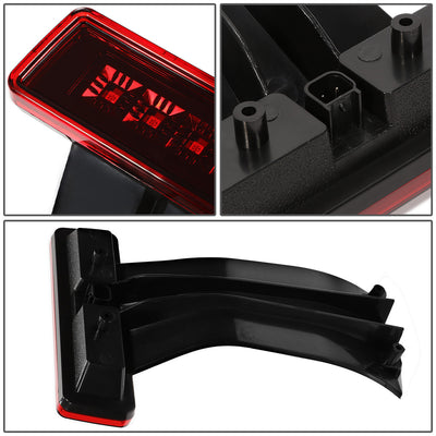 D-Motoring - Third Brake Light - LED - Red Lens - Plug-n-Play - 07-17 Jeep Wrangler - 4