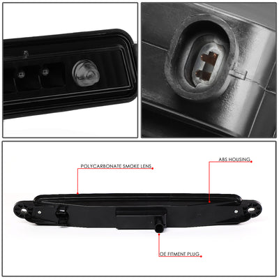D-Motoring - 04-15 Armada/Infiniti QX56Third Brake Light - LED - Smoked Lens - Plug-n-Play - 4