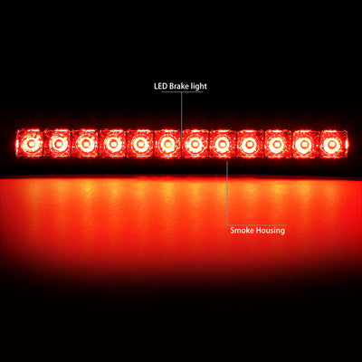 D-Motoring - 04-15 Armada/Infiniti QX56Third Brake Light - LED - Smoked Lens - Plug-n-Play - 2
