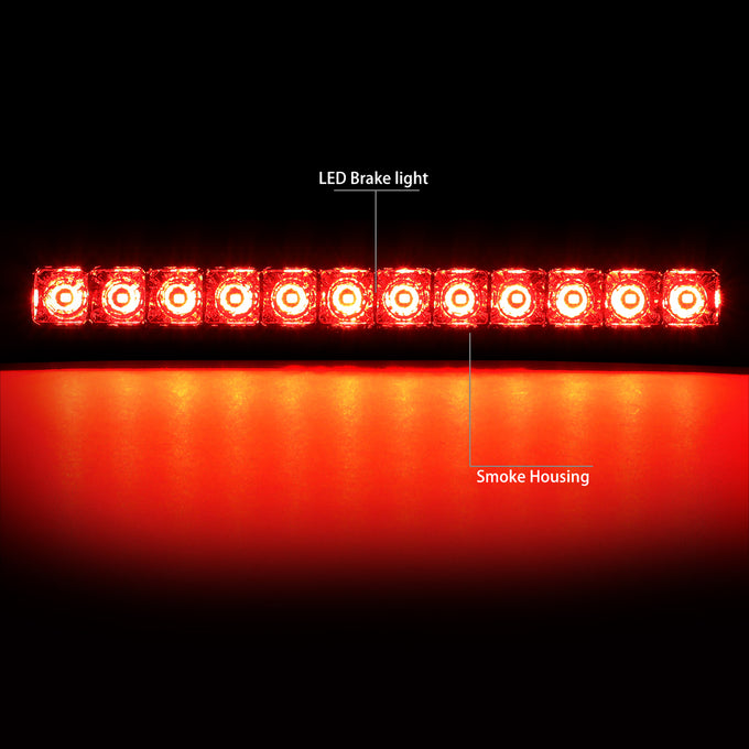 D-Motoring - 04-15 Armada/Infiniti QX56Third Brake Light - LED - Smoked Lens - Plug-n-Play - 2
