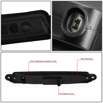 D-Motoring - 04-15 Armada/Infiniti QX56Third Brake Light - LED - Smoked Lens - Plug-n-Play - 4