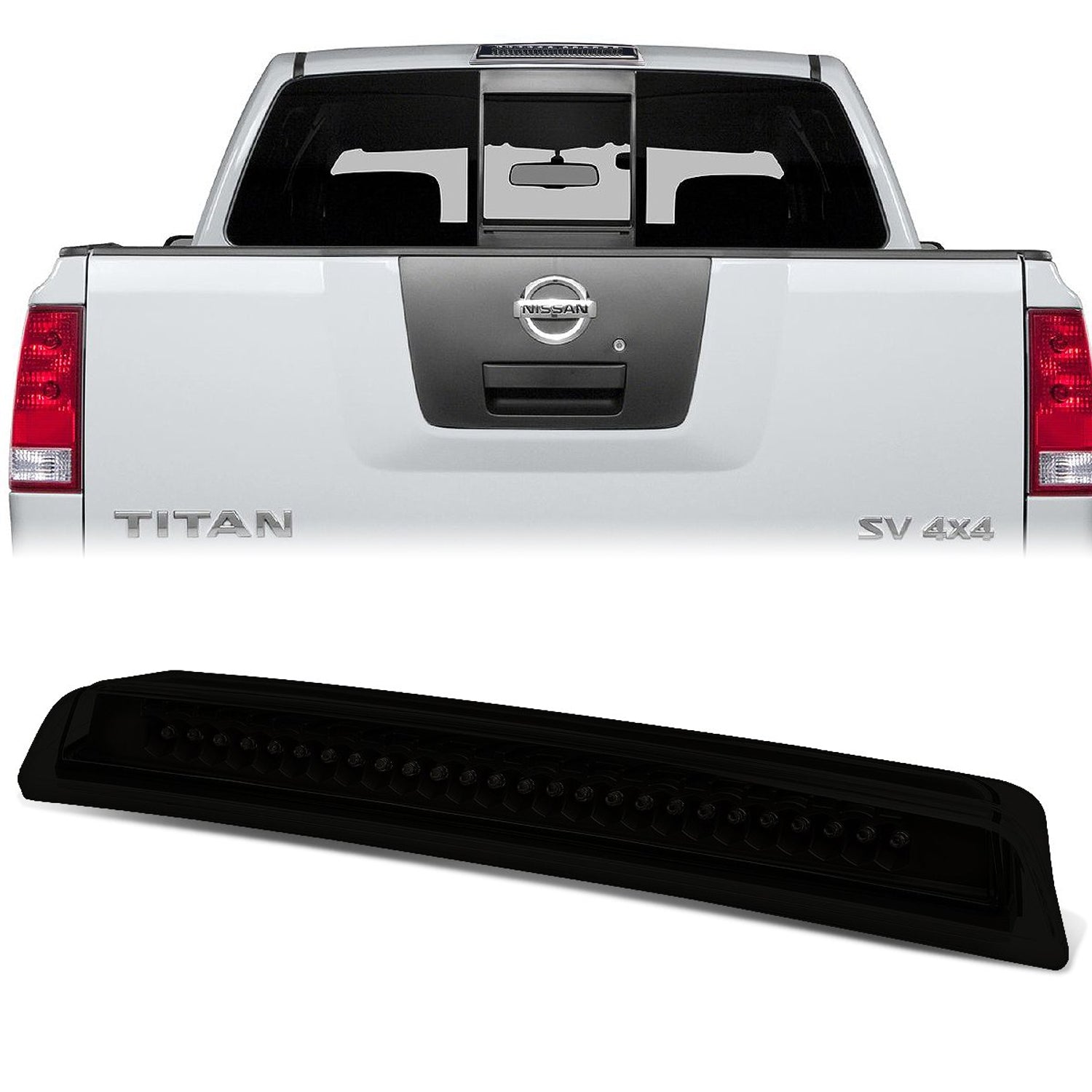 LED 3rd Brake Light <br>04-14 Nissan Titan, 05-16 Frontier