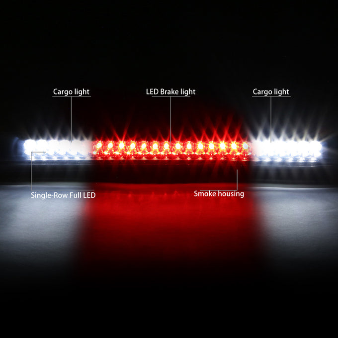 D-Motoring - Third Brake Light - LED - Smoked Lens - Plug-n-Play - Nissan Titan / Nissan Frontier - 2