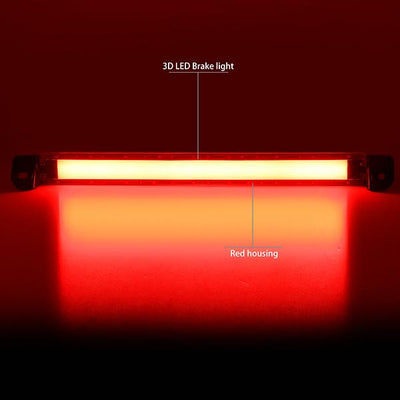 01-04 Pathfinder Qx4 Third Brake Light - 3D LED Bar - Red Lens - 3BL-NP00-3D-LED-RD - 2