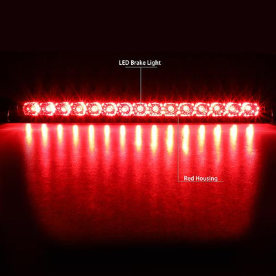 01-04 Pathfinder Qx4 Third Brake Light - Full LED - Red Lens - 3BL-NP00-LED-RD - 2