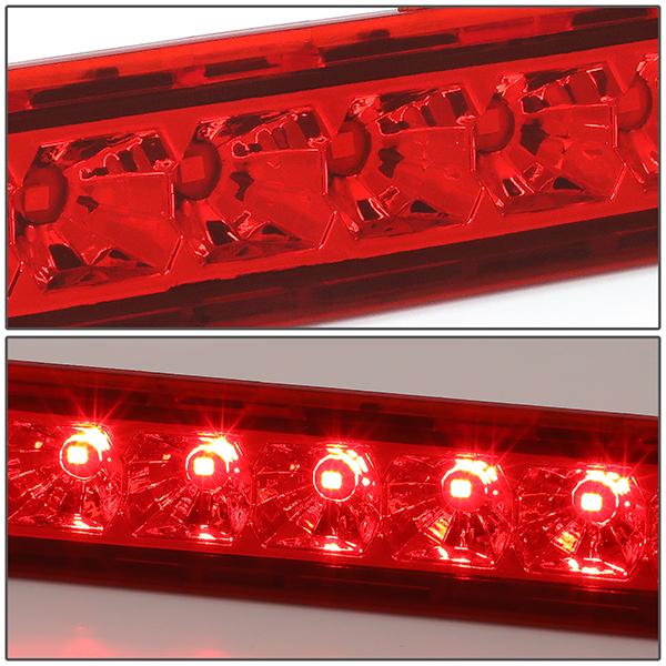 01-04 Pathfinder Qx4 Third Brake Light - Full LED - Red Lens - 3BL-NP00-LED-RD - 3