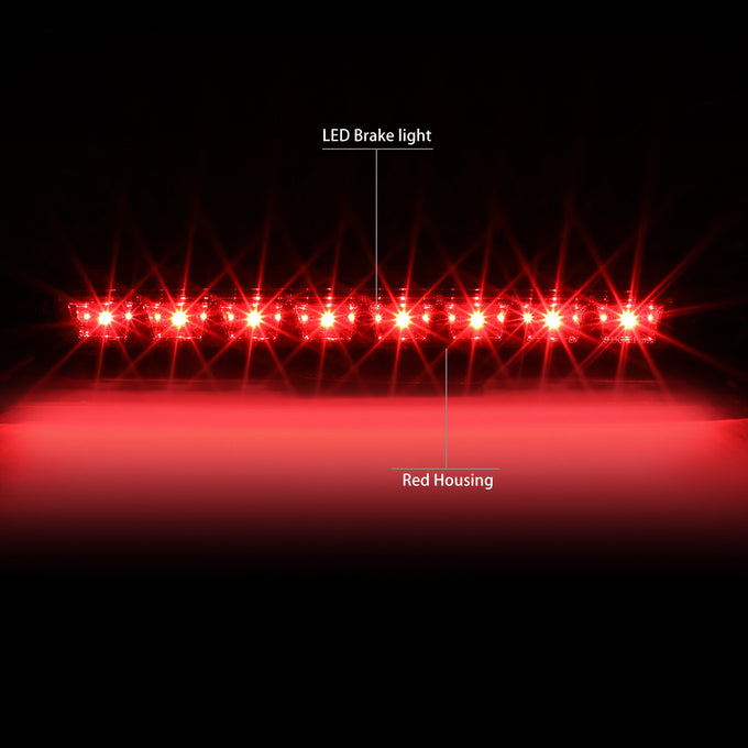 D-Motoring - Third Brake Light - LED - Red Lens - Plug-n-Play - 93-95 Nissan Pathfinder - 2