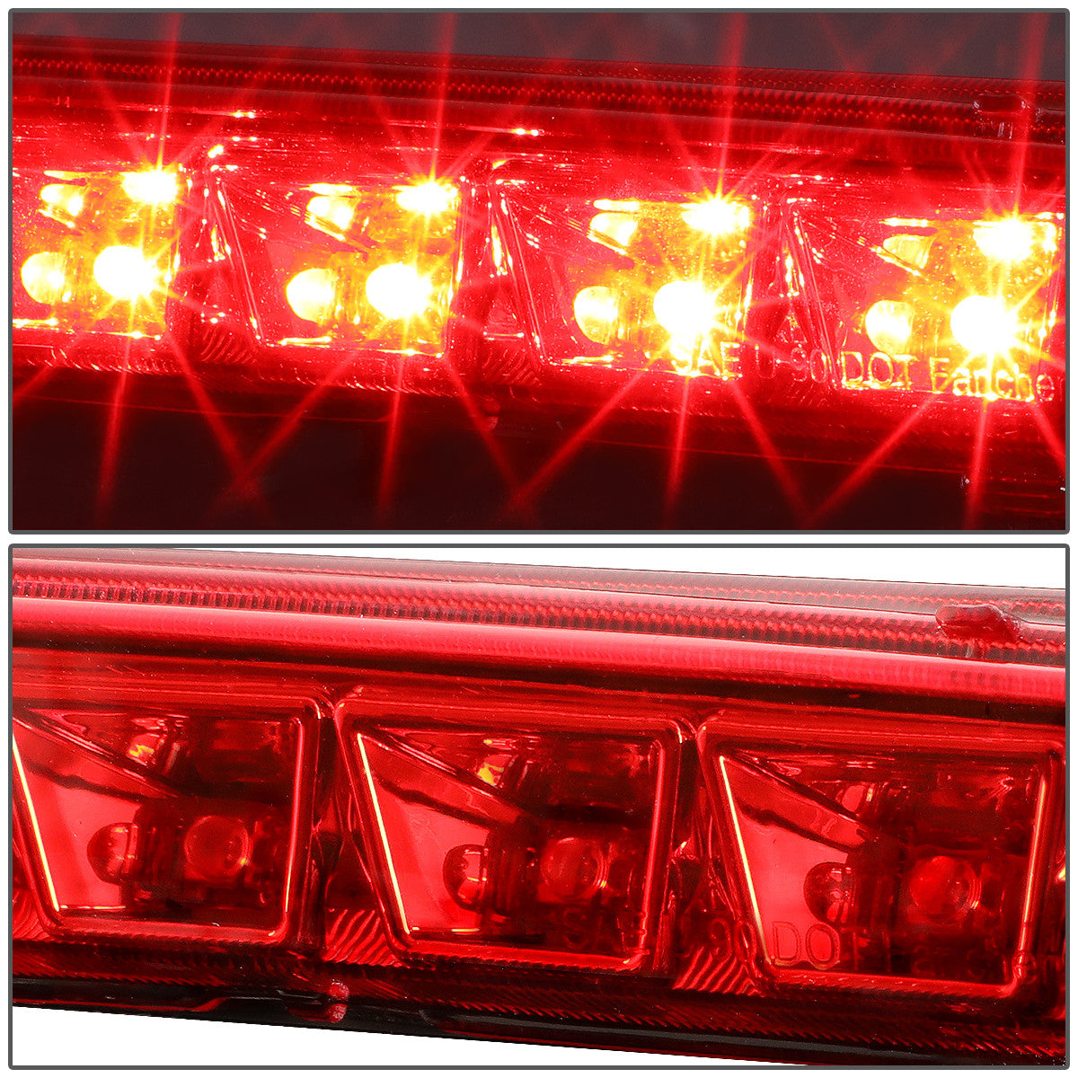 12V Third Brake Light Car Rear Tail Center High Mount 3rd Stop Lamp Red 12V Third Brake Light Car Rear Tail Center High Mount 3rd Stop Lamp Red