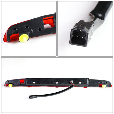 D-Motoring - Third Brake Light - LED - Red Lens - Plug-n-Play - 93-95 Nissan Pathfinder - 4