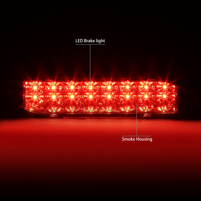 D-Motoring - Third Brake Light - LED - Smoked Lens - Plug-n-Play - 00-04 Nissan Xterra - 2