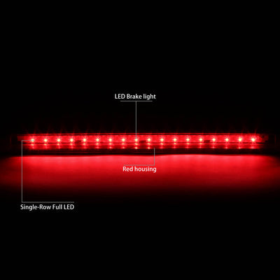 D-Motoring - Third Brake Light - LED - Red Lens - Plug-n-Play - Chevy Blazer / Suburban / Tahoe - 2