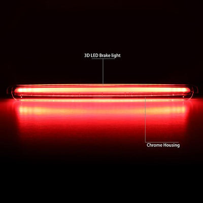 D-Motoring - 05-10 Scion tCThird Brake Light - 3D LED Bar - Clear Lens - Plug-n-Play - 2
