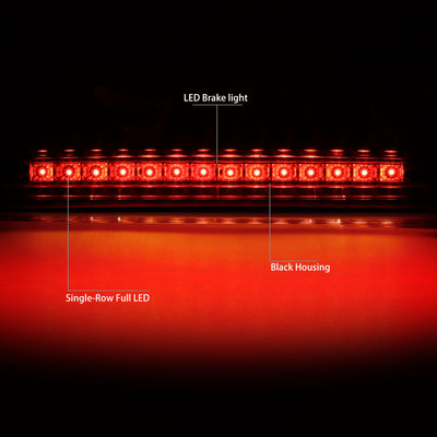 D-Motoring - Third Brake Light - LED - Black Housing - Plug-n-Play - 05-10 Scion tC - 2