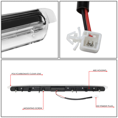 D-Motoring - Third Brake Light - LED - Black Housing - Plug-n-Play - 05-10 Scion tC - 4