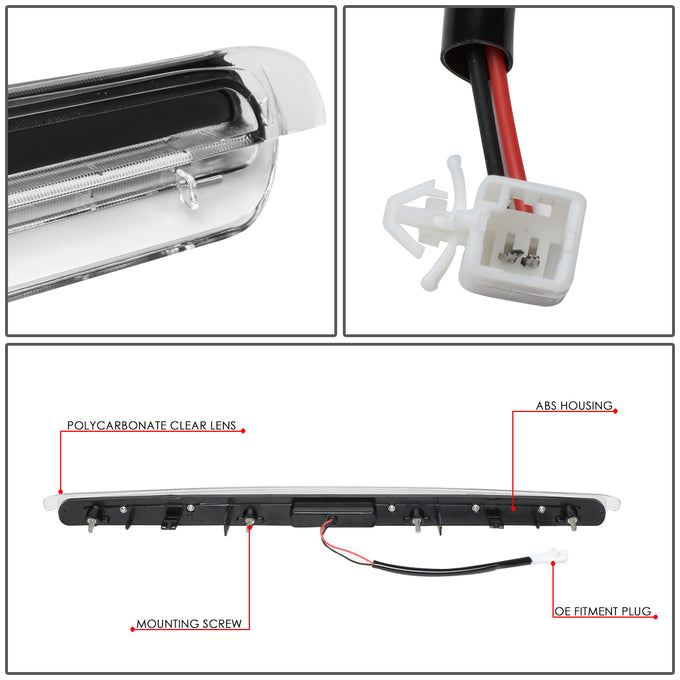 D-Motoring - Third Brake Light - LED - Black Housing - Plug-n-Play - 05-10 Scion tC - 4