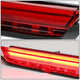 11-16 Scion tC Third Brake Light - 3D LED Bar - Red Lens - Plug-n-Play - 3