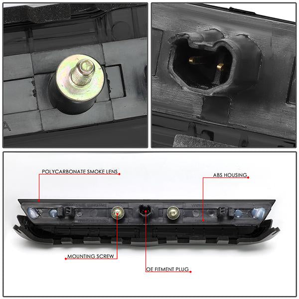11-16 Scion tC Third Brake Light - 3D LED Bar - Smoked Lens - Plug-n-Play - 4