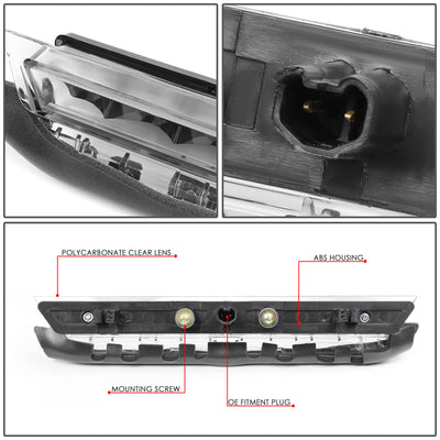 D-Motoring - Third Brake Light - LED - Chrome Housing - Plug-n-Play - 11-16 Scion tC - 4