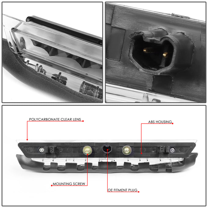 D-Motoring - Third Brake Light - LED - Chrome Housing - Plug-n-Play - 11-16 Scion tC - 4