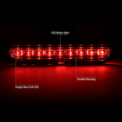 D-Motoring - Third Brake Light - LED - Smoked Lens - Plug-n-Play - 11-16 Scion tC - 2