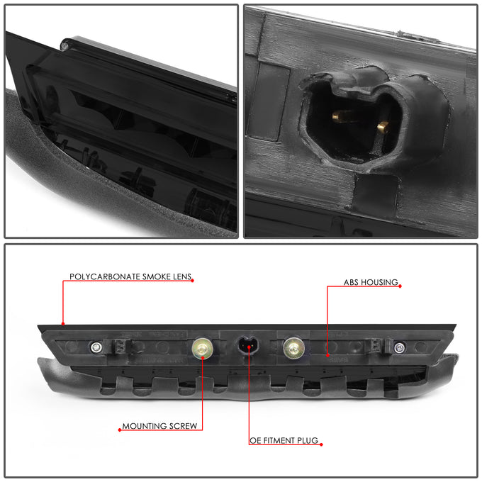 D-Motoring - Third Brake Light - LED - Smoked Lens - Plug-n-Play - 11-16 Scion tC - 4